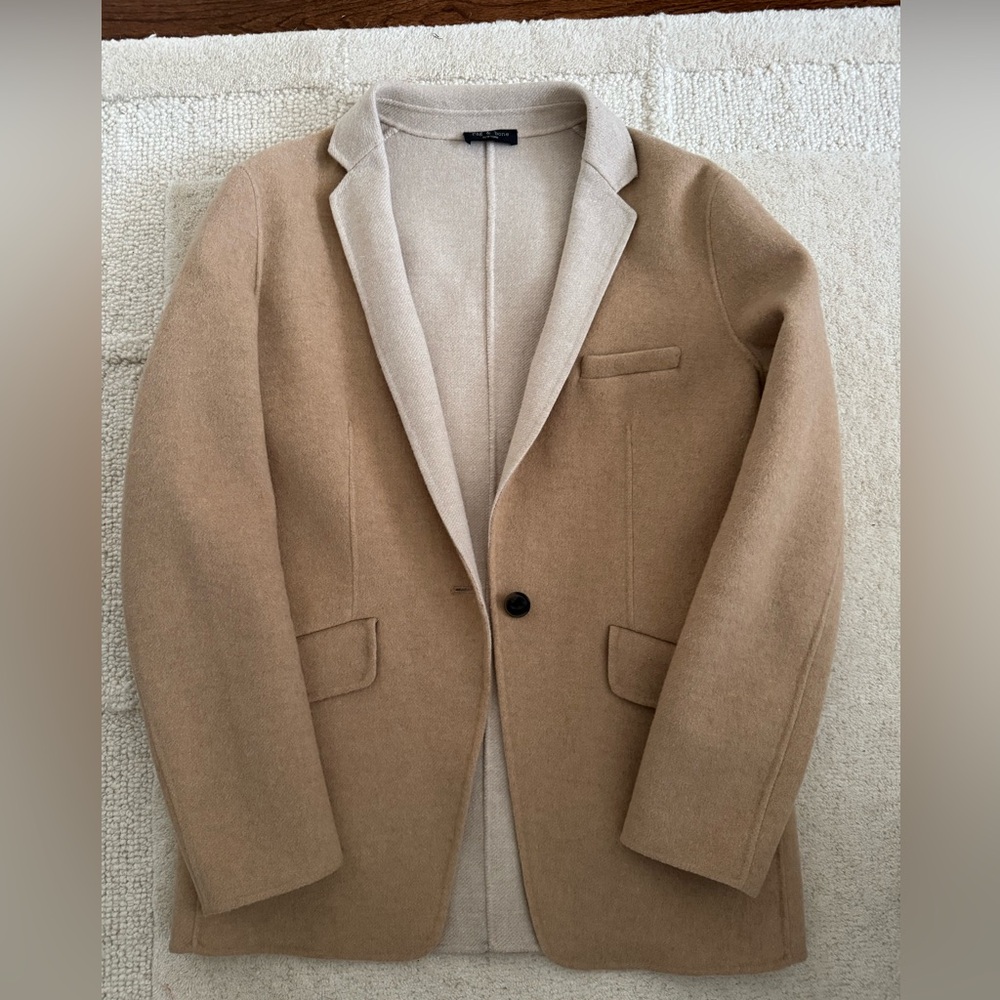 Rag&Bone Margot wool blend felt blazer